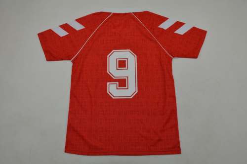 Retro Jersey 1990 SL Benfica 9 Home Soccer Jersey Vintage Football Shirt
