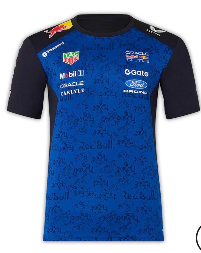 2026 Red Bull Dark Blue/Black Racing T-Shirt