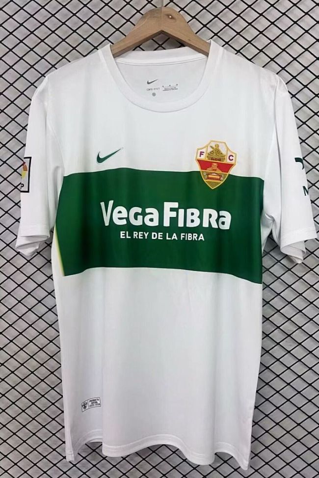 with LFP Patch Fans Version 2025-2026 Elche Retro Model Soccer Jersey Football Shirt