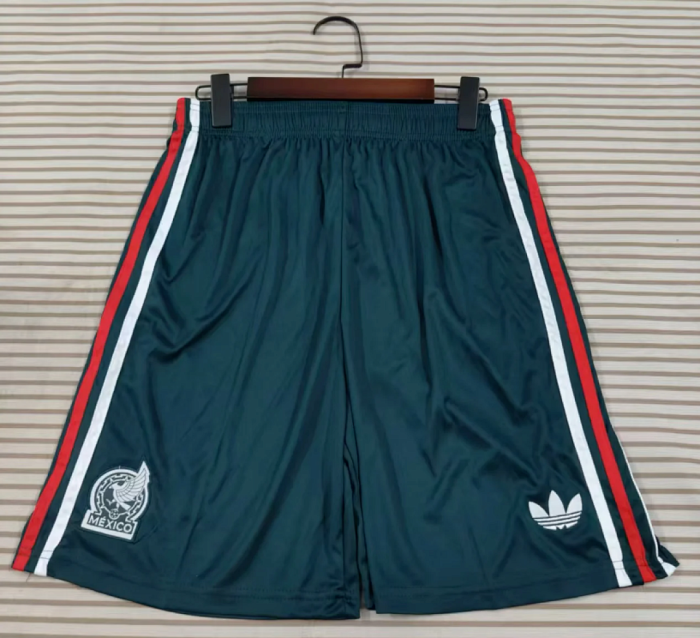 Fan Version 2026 Mexico Away Soccer Shorts Football Shorts