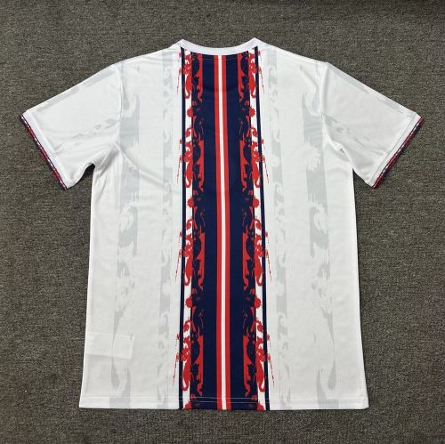 Fan Version 2026 England White/Blue/Red Soccer Pre-match Jersey Football Shirt