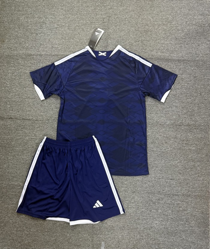 Adult Uniform 2026 Scotland Home Soccer Jersey Shorts Men's Football Kit