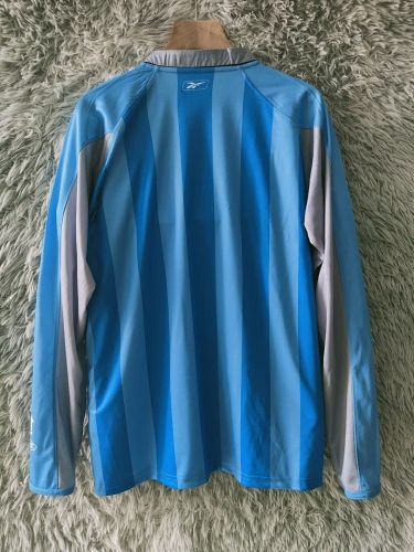 Long Sleeve Retro Jersey 2006-2007 Chivas Blue Soccer Jersey Vintage Football Shirt