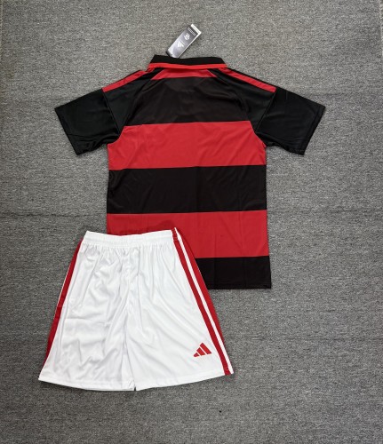 Adult Uniform 2026-2027 Flamengo Home Soccer Jersey Shorts Men's Football Kit
