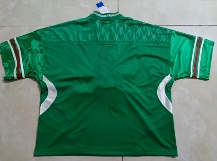 Mexico Bringback Remixed Green Soccer Jersey Football Shirt