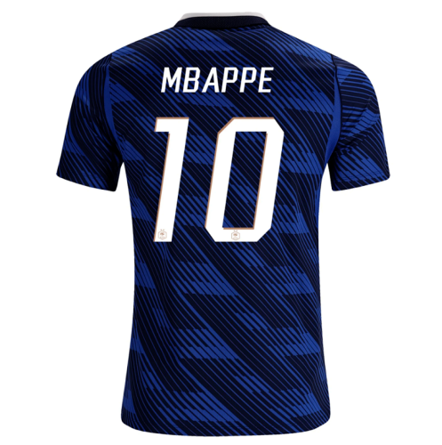 Fans Version 2026 France #7 DEMBELE,#10 MBAPPE,#12 DOUE,#6 CAMAVINGA,#11 OLISE,#13 KANTE,#8 TCHOUAMENI,#17 SALIBA,#14 CHERKI Home Soccer Jersey Football Shirt