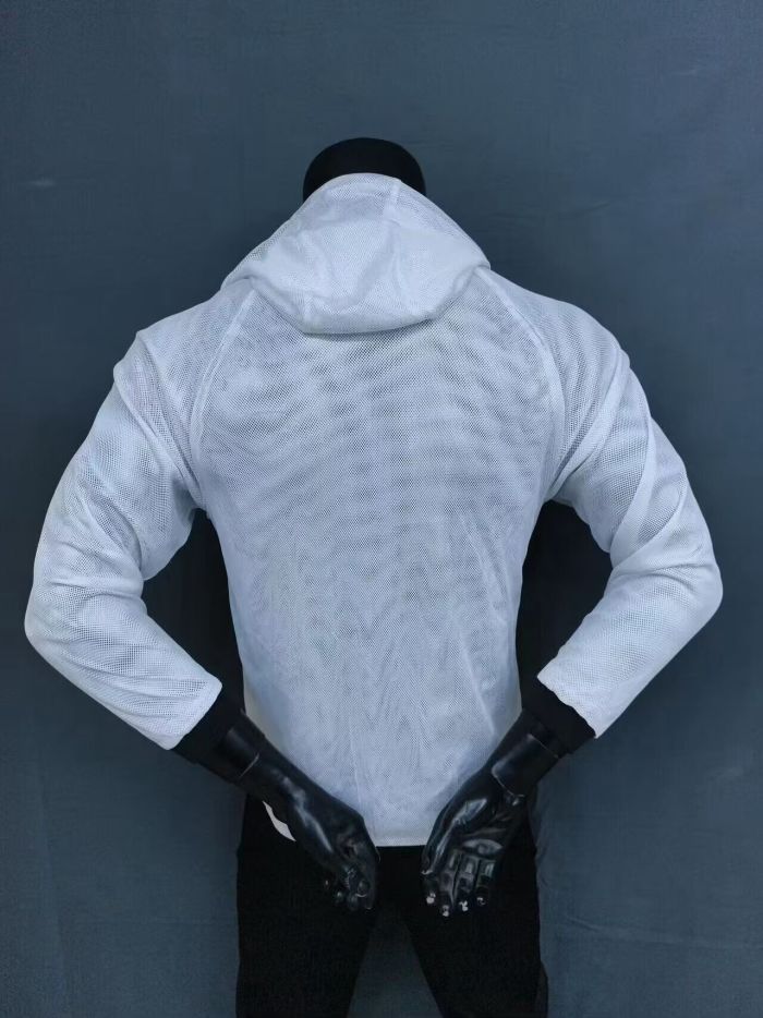 2026-2027 England White World Cup Mesh Anthem Jacket Soccer Windbreaker Jacket Football Jacket