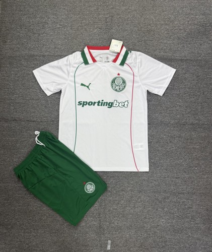 Adult Uniform 2026-2027 Palmeiras Away White Soccer Jersey Shorts Men's Football Kit