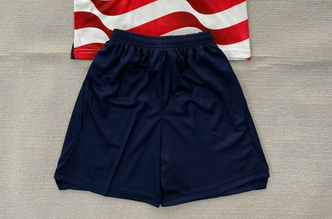 Fan Version 2026 USA Home Soccer Shorts United States Football Shorts
