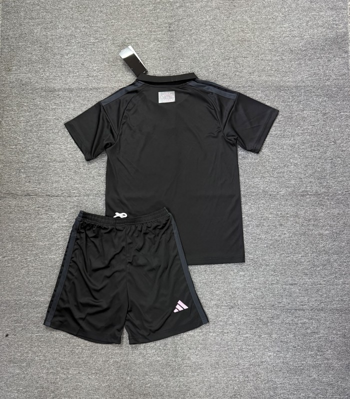 Adult Uniform 2026-2027 Inter Miami Away Black Soccer Jersey Shorts Football Kit