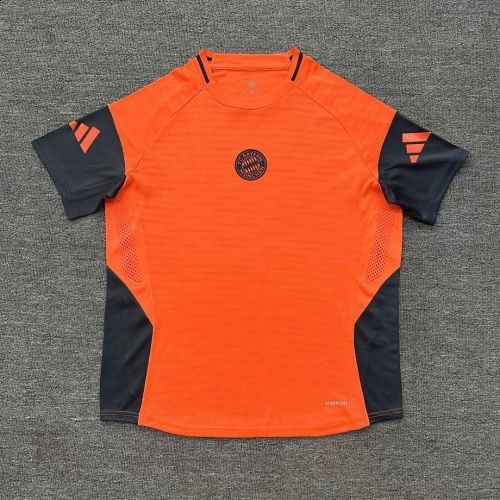 Player Version 2026-2027 Bayern Munich Orange Soccer Jersey Bayern Munchen Football Training Shirt