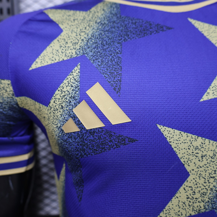 Player Version 2026 Argentina Blue/Yellow Soccer Jersey Camisetas de Futbol