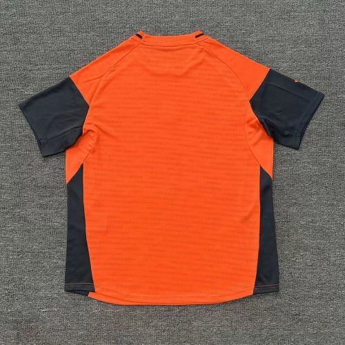 Player Version 2026-2027 Bayern Munich Orange Soccer Jersey Bayern Munchen Football Training Shirt