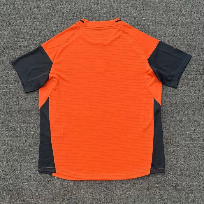 Player Version 2026-2027 Bayern Munich Orange Soccer Jersey Bayern Munchen Football Training Shirt