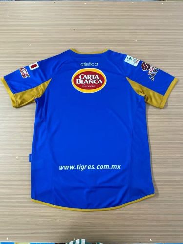 Retro Jersey 2006 Tigres UANL Away Blue Soccer Jersey Vintage Football Shirt