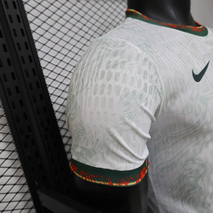 Player Version 2026 Portugal White/Green Soccer Jersey Football Shirt