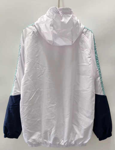 2026-2027 Argentina White Soccer Windbreaker Jacket Football Jacket