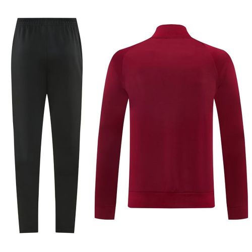 2026 As Roma Red Soccer Jacket and Pants Football Tracksuit