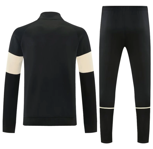 2026 Liverpool Black/Yellow Soccer Jacket and Pants Football Tracksuit