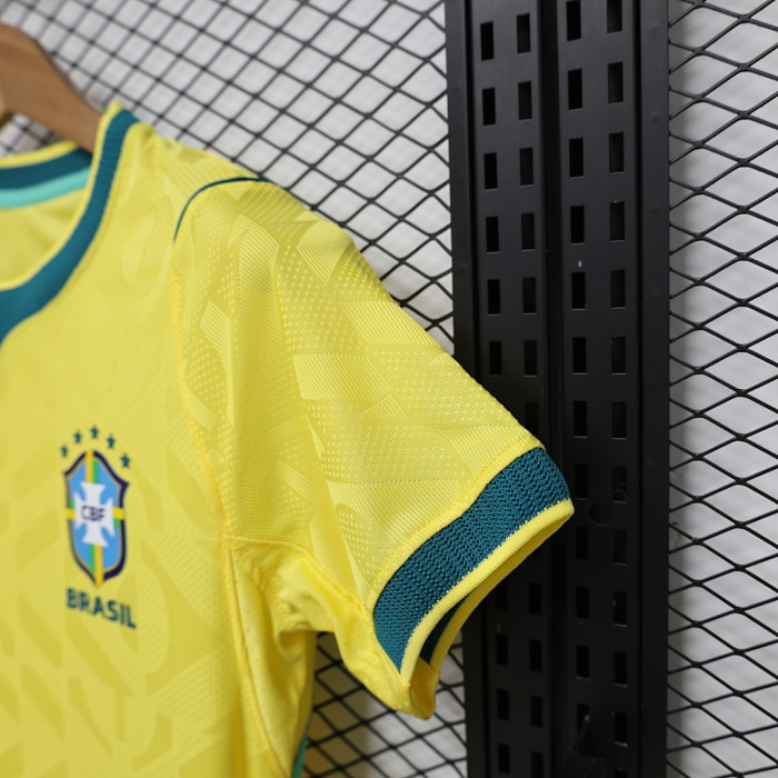 Women Player Version Brazil 2026 Home Soccer Jersey Girl Brasil Football Shirt