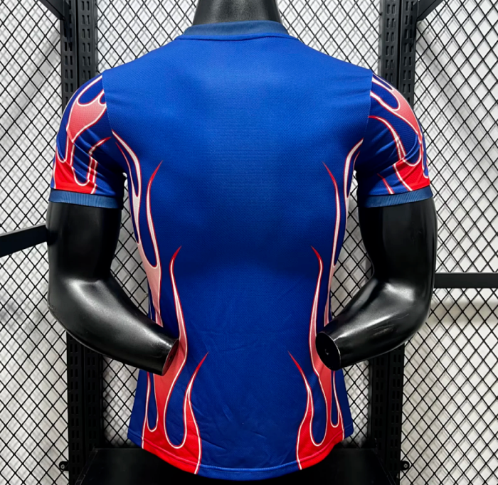 Player Version 2026 Japan Blue Soccer Jersey Football Shirt