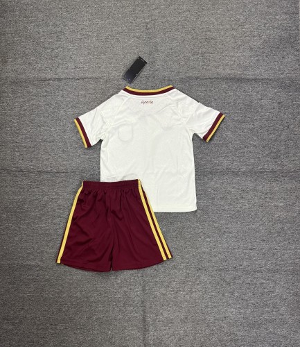 Youth Uniform Kids Kit 2026 Spain Away Soccer Jersey Shorts Child Football Set