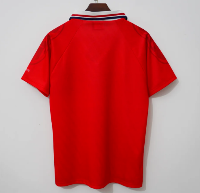 Retro Jersey 1997-1998 Norway Home Soccer Jersey Vintage Football Shirt