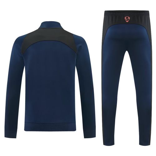 2026 Inter Milan Dark Blue/Red Soccer Jacket and Pants Football Tracksuit