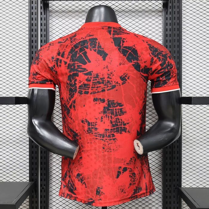 Player Version 2026 Canada Red/Black Soccer Jersey Football Shirt