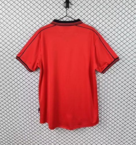 Retro Jersey 1998-1999 Osasuna Home Soccer Jersey Camisetas de Futbol