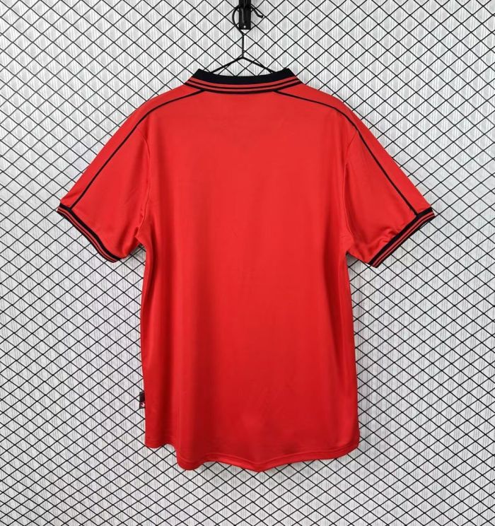 Retro Jersey 1998-1999 Osasuna Home Soccer Jersey Camisetas de Futbol
