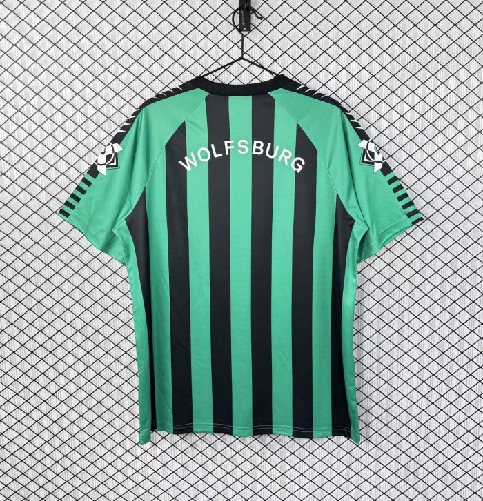 Retro Shirt 1994-1995 VfL Wolfsburg Away Soccer Jersey Vintage Football Shirt