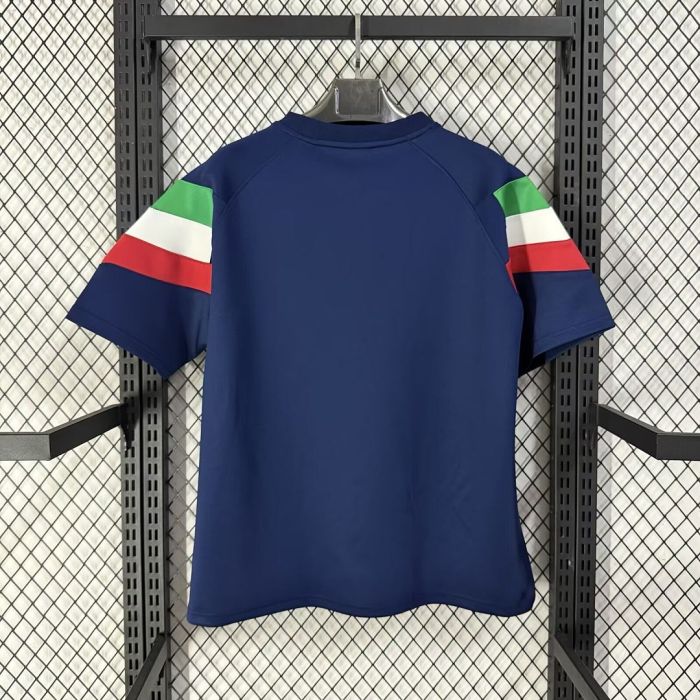 2025-2026 Italy dark blue originals stytle short sleeve sweater Soccer Jersey Football Shirt