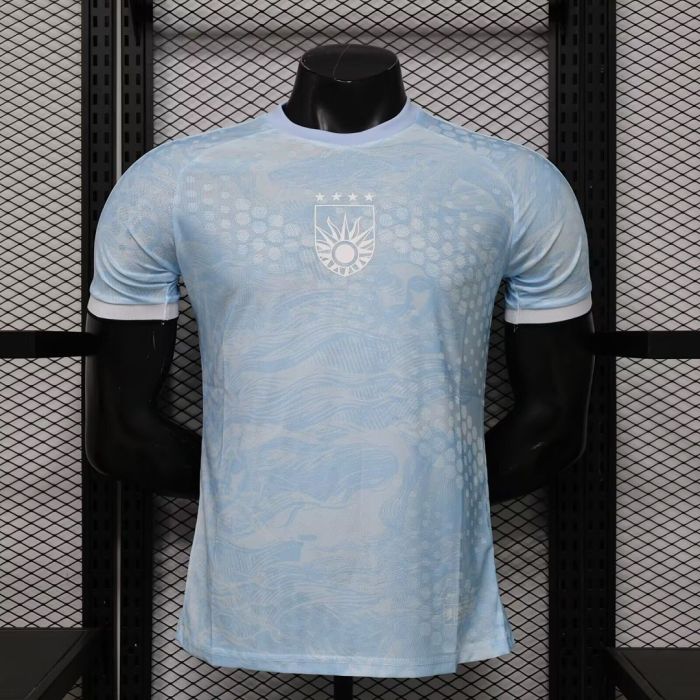 Player Version 2026 Uruguay Light Blue Soccer Jersey Football Shirt