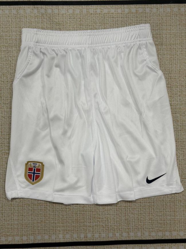 Fan Version 2026 Norway Home Soccer Shorts Football Shorts