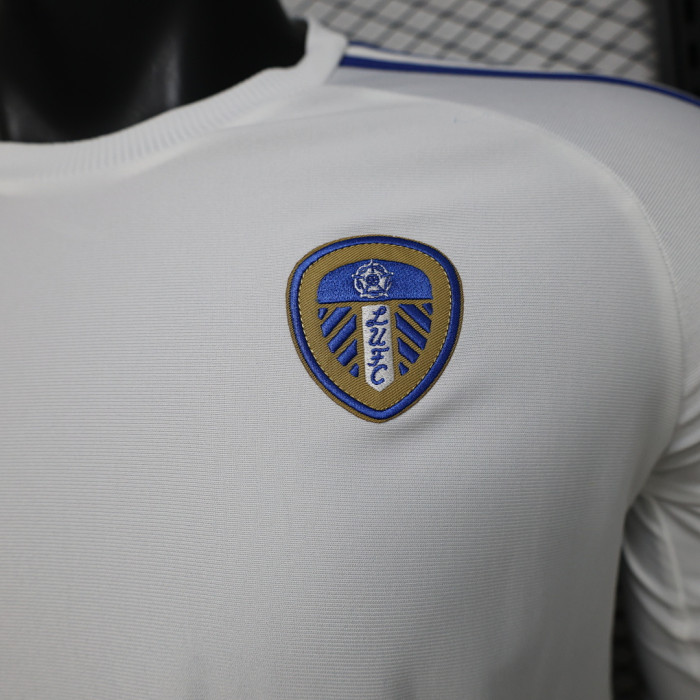 Long Sleeve Fan Version 2025-2026 Leeds United white originals Shirt Soccer Jersey Football Shirt