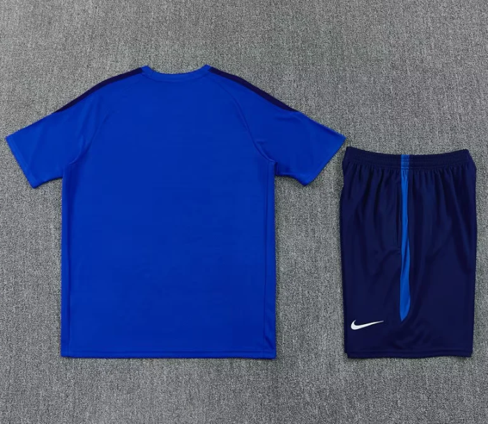 Adult Uniform 2026 Inter Milan Blue Soccer Training Jersey and Shorts Football Kits