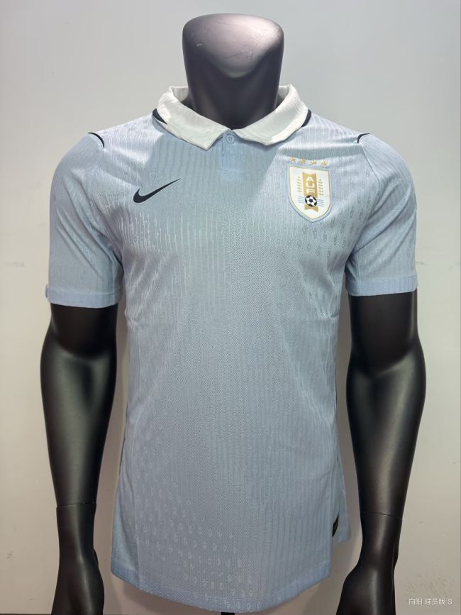 Player Version 2026 Uruguay Home Soccer Jersey Football Shirt