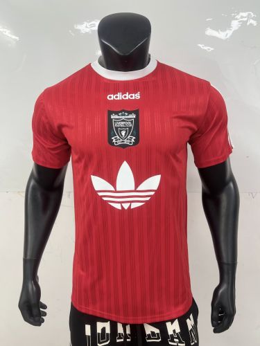 Fan Version 2025-2026 Liverpool AD Red Soccer Jersey Football Shirt
