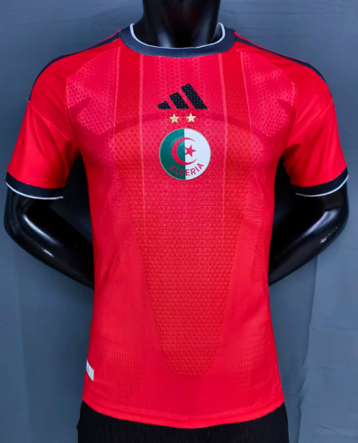 Player Version 2026 Algeria Red Soccer Jersey Football Shirt