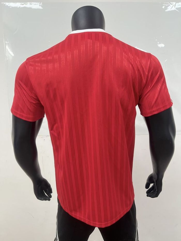 Fan Version 2025-2026 Liverpool AD Red Soccer Jersey Football Shirt