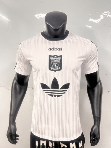 Fan Version 2025-2026 Liverpool AD White Soccer Jersey Football Shirt