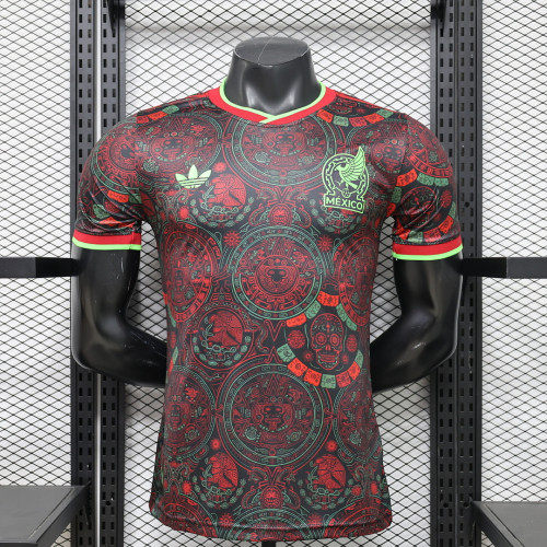 Player Version 2026 Mexico Red Special Edition Soccer Jersey Football Shirt
