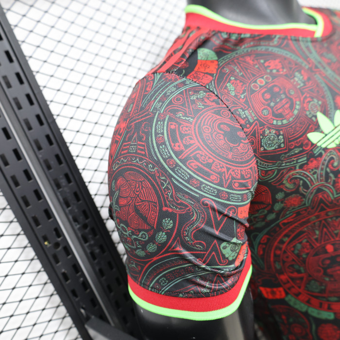 Player Version 2026 Mexico Red Special Edition Soccer Jersey Football Shirt