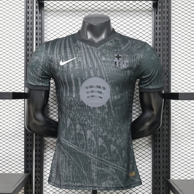 Barca Camisetas de Futbol Player Version 2026-2027 Barcelona Black Soccer Jersey