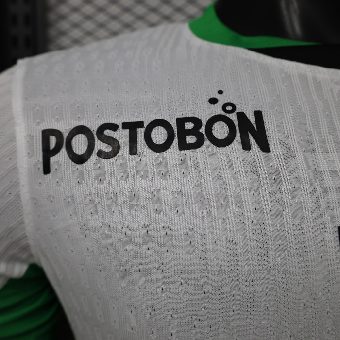 Player Version 2026-2027 Atletico Nacional de Medellin Away White Soccer Jersey