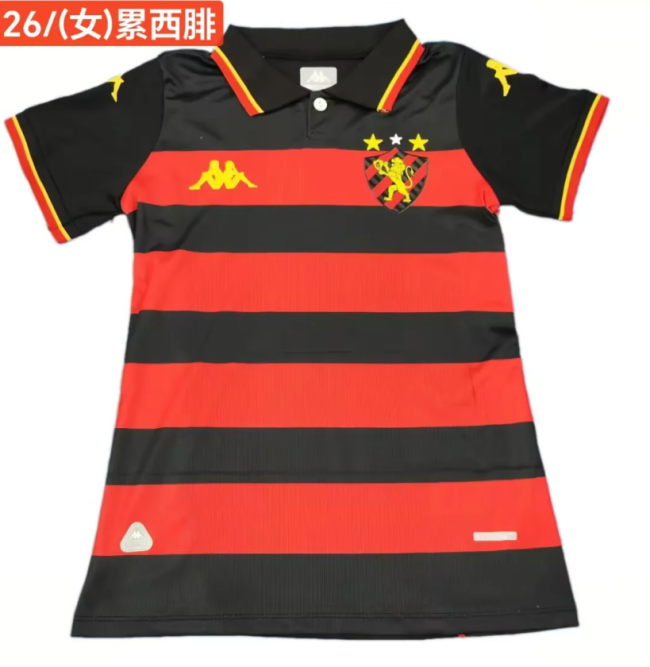 Women 2026-2027 Sport Club do Recife Home Soccer Jersey Girl Football Shirt