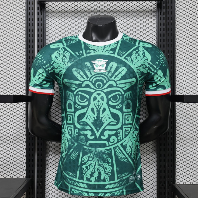 Player Version 2026 Mexico Green Special Edition Soccer Jersey Football Shirt