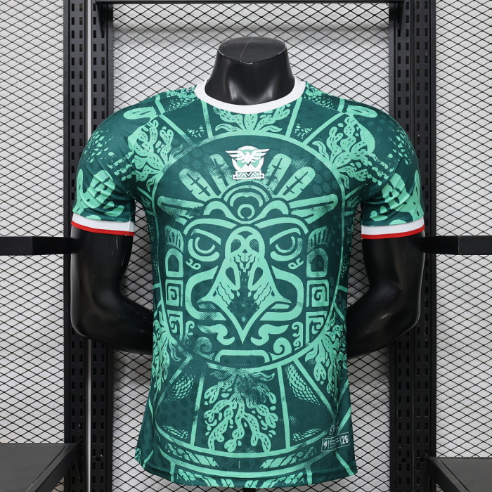 Player Version 2026 Mexico Green Special Edition Soccer Jersey Football Shirt