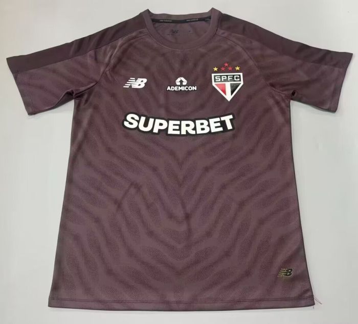 Fans Version 2026-2027 Sao Paulo Brown Goalkeeper Soccer Jersey São Paulo Football Shirt